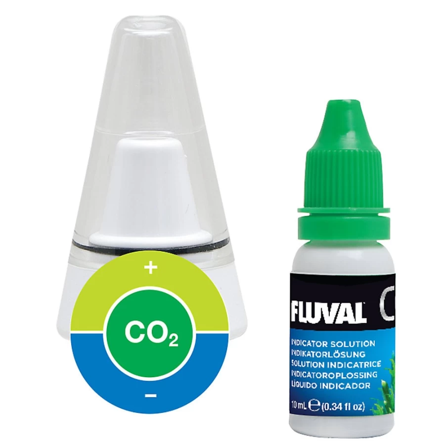 PetSmart Fluval CO2 Aquarium Indicator Kit - Monitor Carbon Dioxide Levels for Planted Tanks