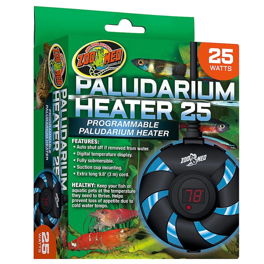 PetSmart Zoo Med Paludarium Heater - Aquatic & Terrarium Water Heater for Reptiles & Amphibians