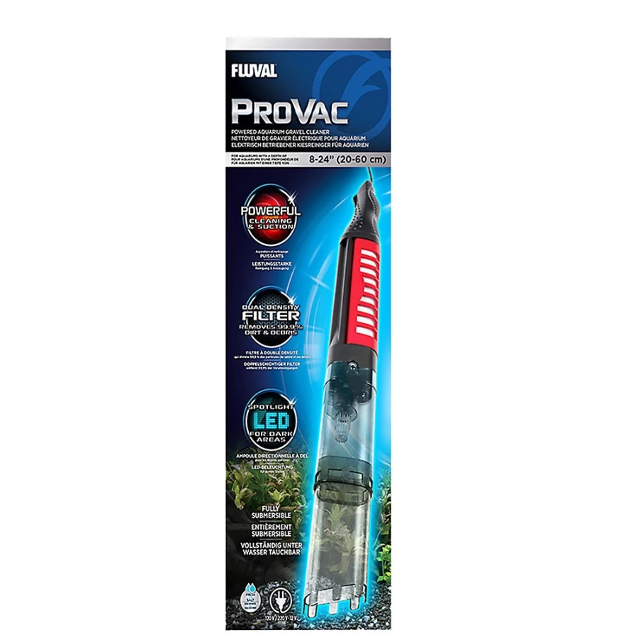 PetSmart Fluval Pro-VAC Electric Aquarium Gravel Cleaner for Fish Tank Maintenance