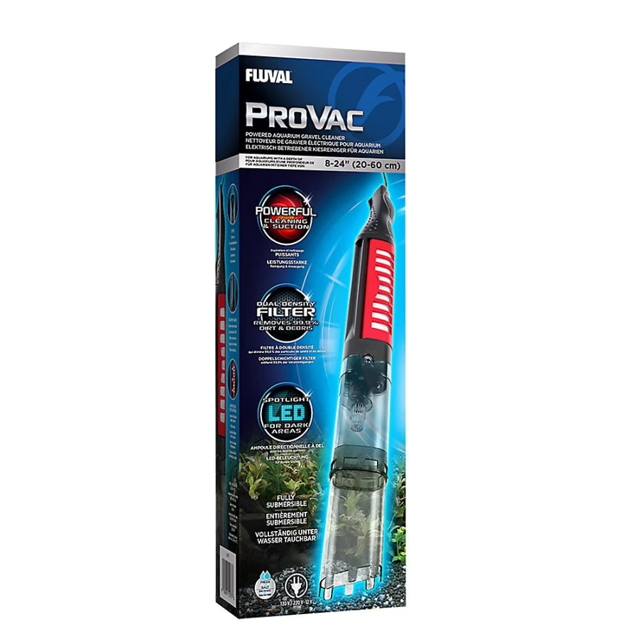 PetSmart Fluval Pro-VAC Electric Aquarium Gravel Cleaner for Fish Tank Maintenance