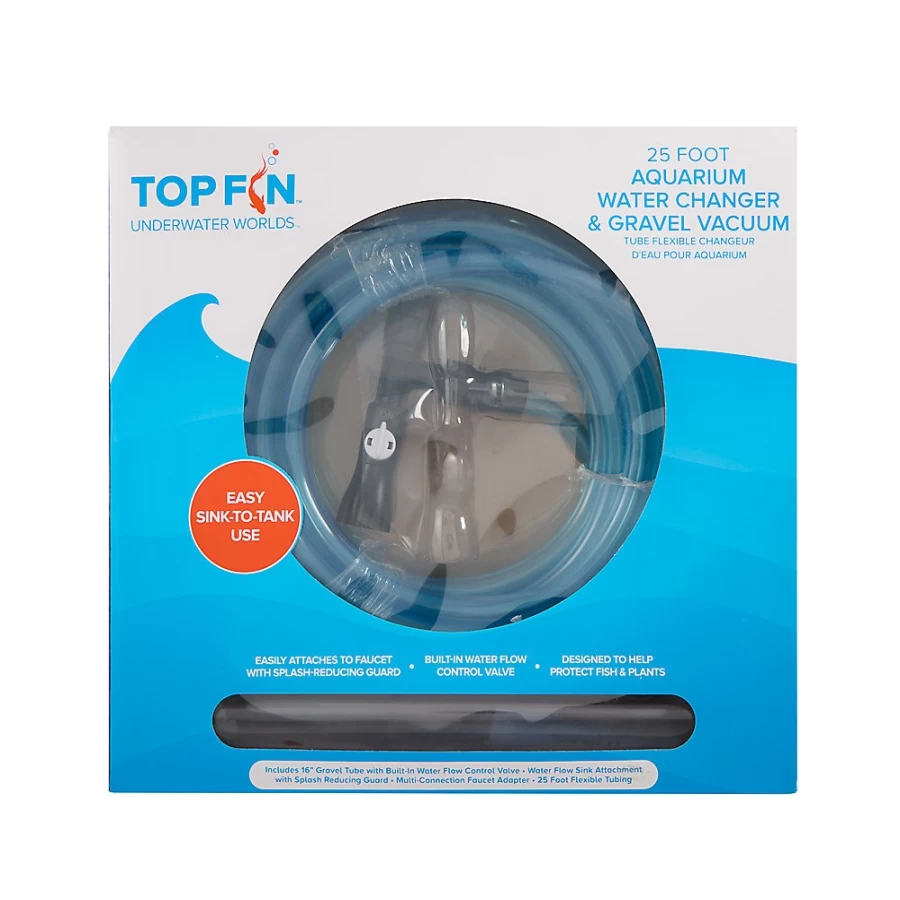 PetSmart Top Fin Aquarium Water Changer – Easy Fish Tank Maintenance Tool