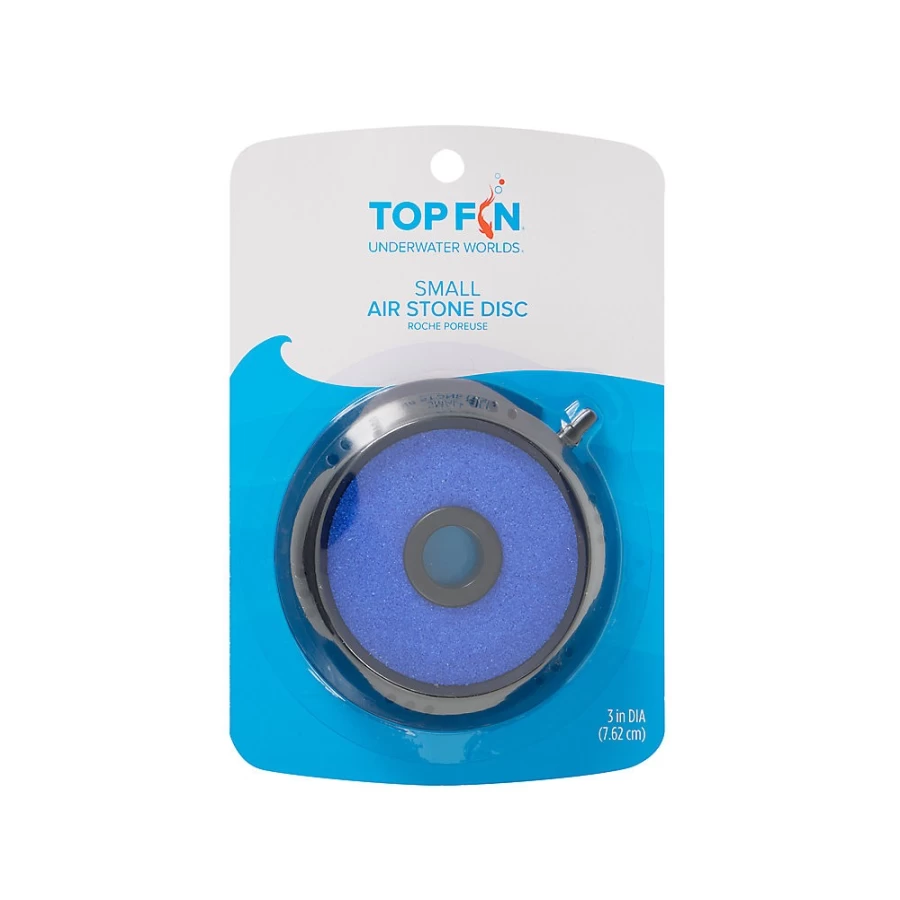 PetSmart Top Fin Aquarium Airstone Disk - Oxygen Bubble Stone for Fish Tanks