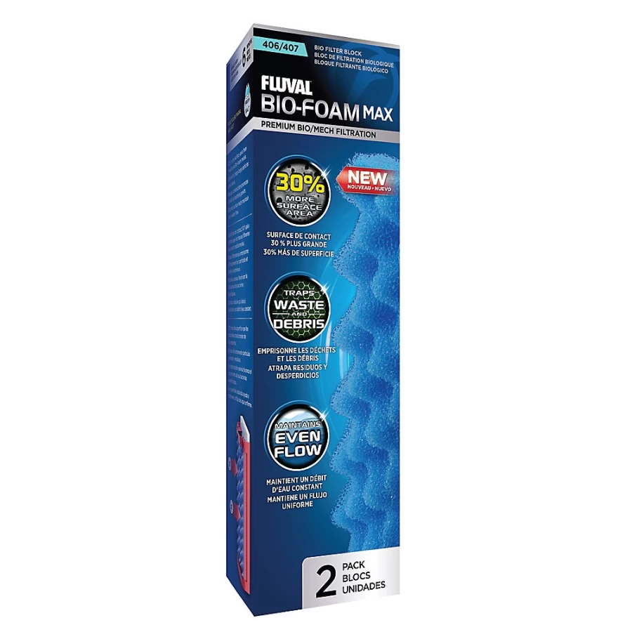 Fluval 407/406 Performance Canister Filter with Bio-Foam Max Technology by PetSmart