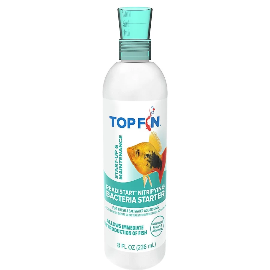 PetSmart Top Fin ReadiStart Nitrifying Bacteria - Quick Aquarium Cycling Starter for Fish Tanks