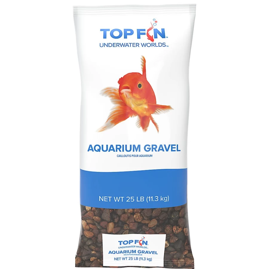 PetSmart Top Fin Premium Red Flint Aquarium Gravel for Fish Tanks