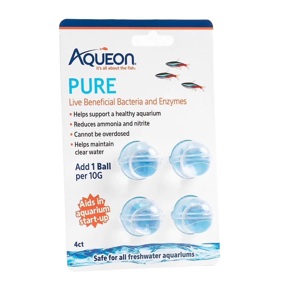 PetSmart Aqueon Pure Live Beneficial Bacteria for Aquariums - Water Supplement for Fish Tank Health