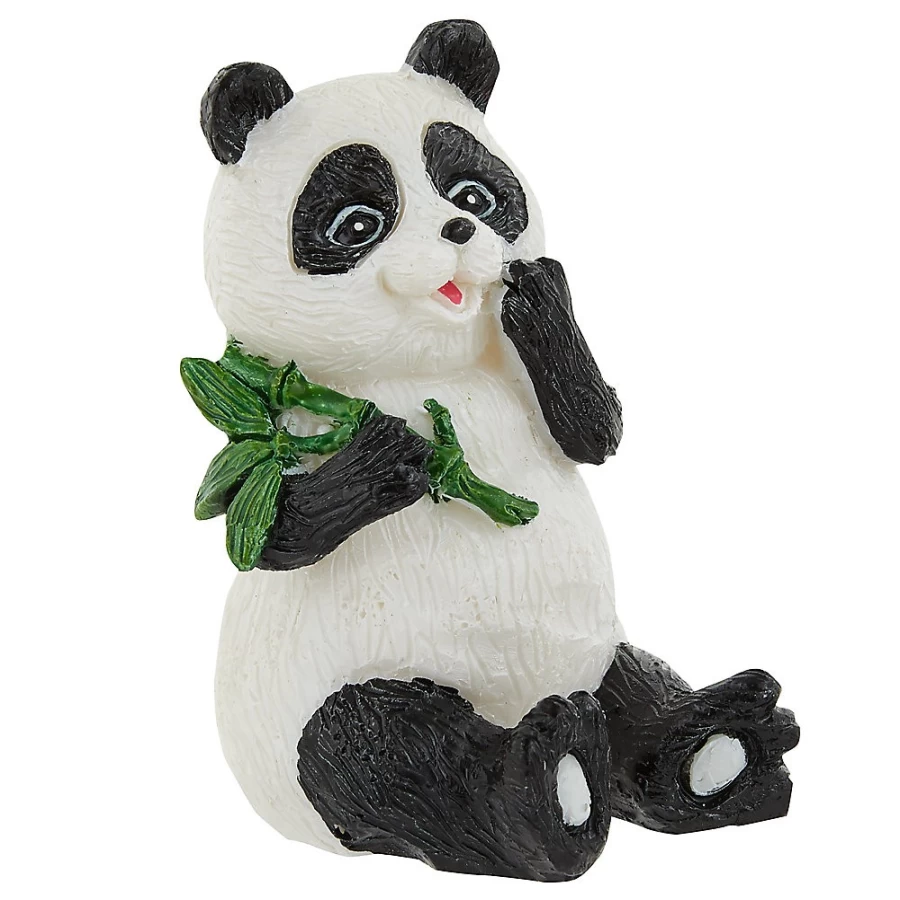 PetSmart Panda Bear Fish Tank Decor - Top Fin Aquarium Ornament for Tropical & Goldfish Tanks