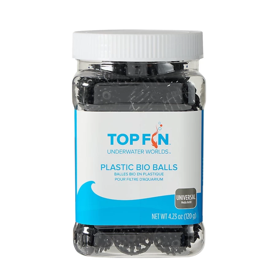 PetSmart Top Fin Plastic Bio-Balls Filter Media for Aquarium & Pond Filtration