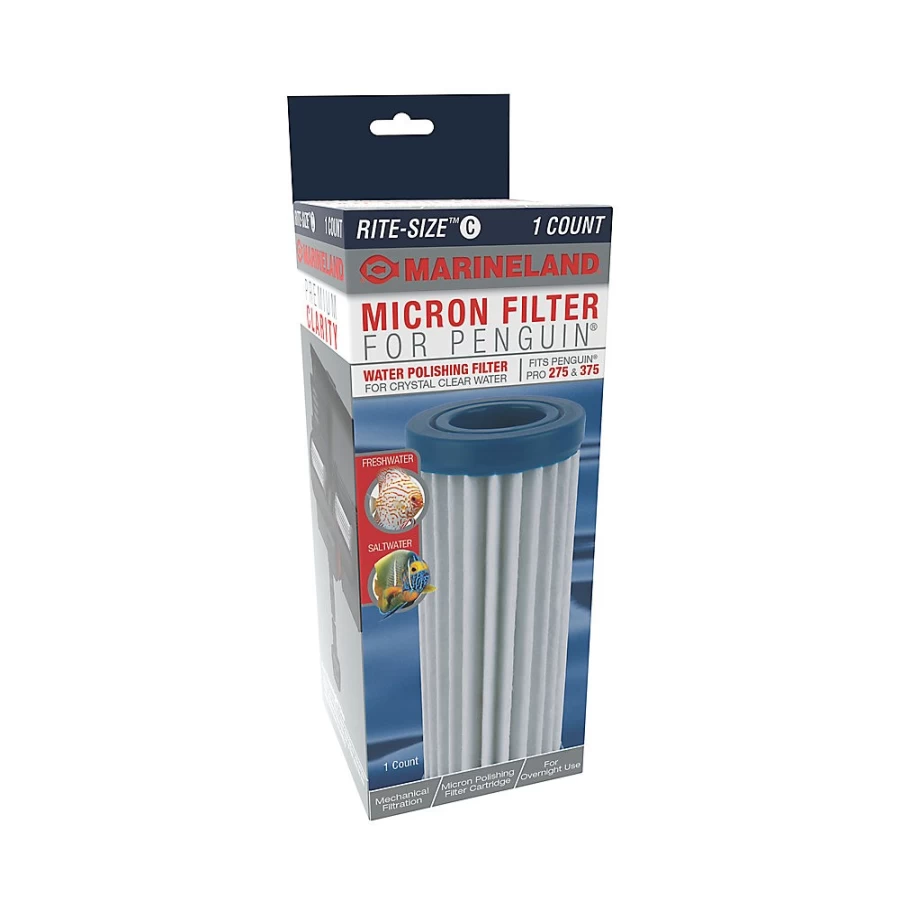 PetSmart Marineland Micron Filter Cartridge - Replacement Filter for Aquarium & Fish Tank Cleaning