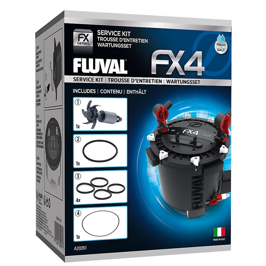 Fluval FX4 Canister Filter Maintenance Kit - Replacement Parts by PetSmart
