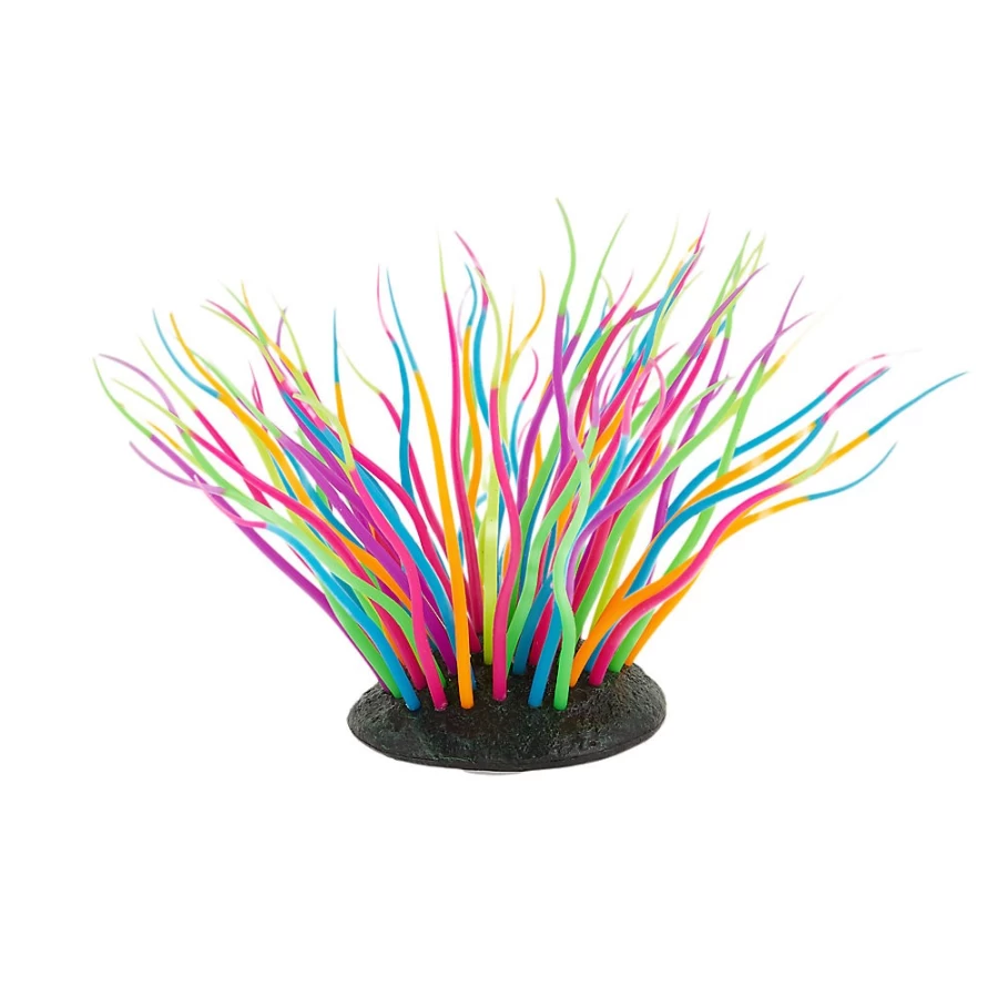 PetSmart Top Fin Rainbow Silicone Aquarium Plant Decor for Fish Tanks