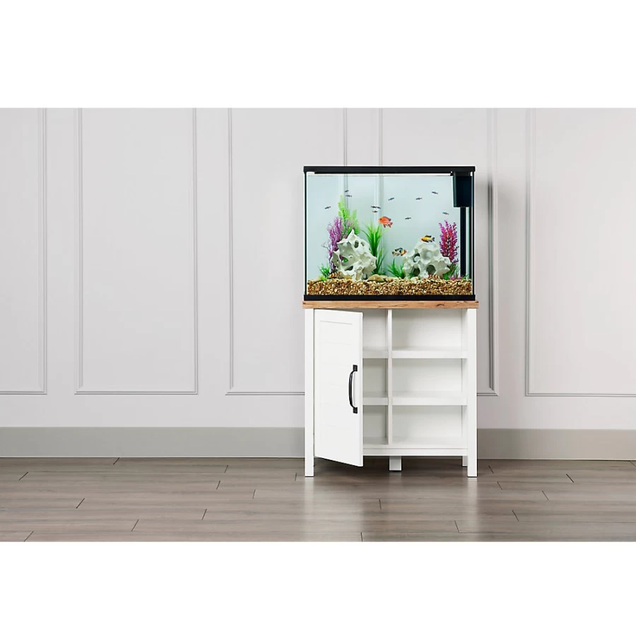 PetSmart Top Fin 20-37 Gallon Aquarium Stand for Fish Tanks – Sturdy & Stylish