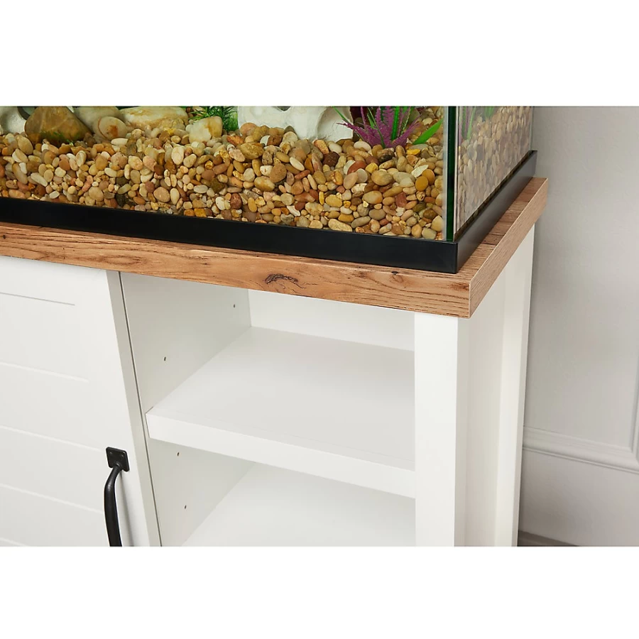 PetSmart Top Fin 20-37 Gallon Aquarium Stand for Fish Tanks – Sturdy & Stylish