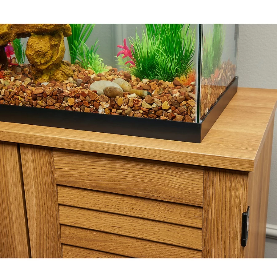PetSmart Top Fin Aquarium Stand for 20-37 Gallon Fish Tanks – Sturdy & Stylish Storage Cabinet