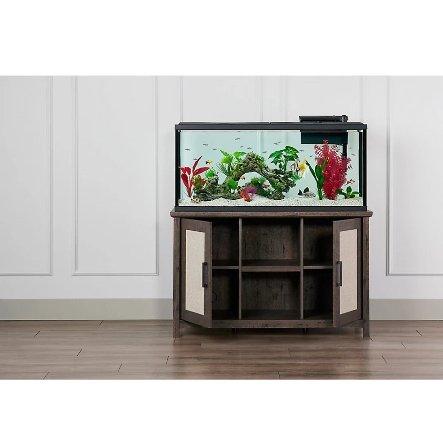 PetSmart 55-75 Gallon Top Fin Aquarium Stand - Heavy Duty Fish Tank Cabinet