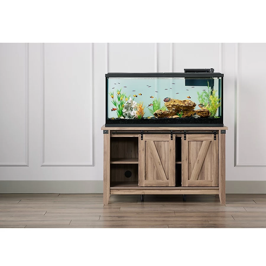 PetSmart 55-75 Gallon Top Fin Aquarium Stand - Heavy Duty Fish Tank Cabinet