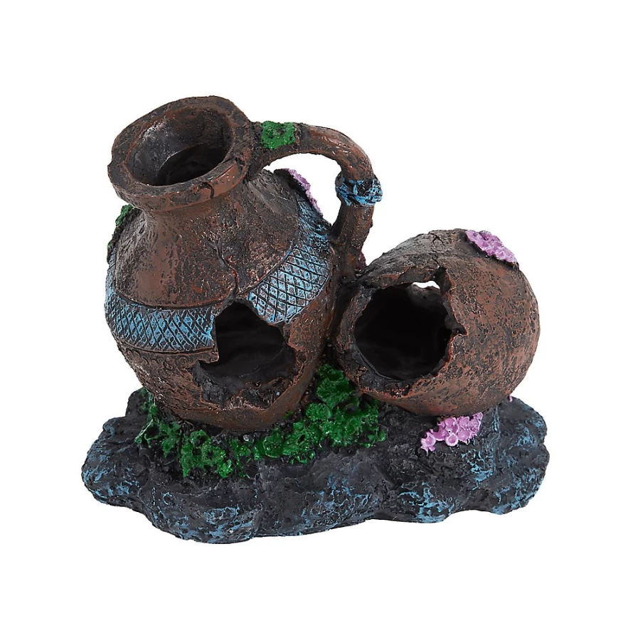 PetSmart Top Fin Sunken Jugs Decorative Aquarium Ornament for Fish Tanks