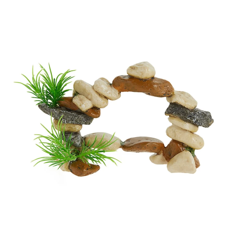 PetSmart Top Fin Rock Swim-Thru Fish Tank Decoration for Aquarium