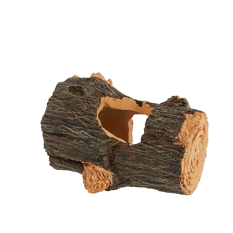 PetSmart Top Fin Wood Log Aquarium Decoration - Natural Fish Tank Ornament for Aquatic Habitats