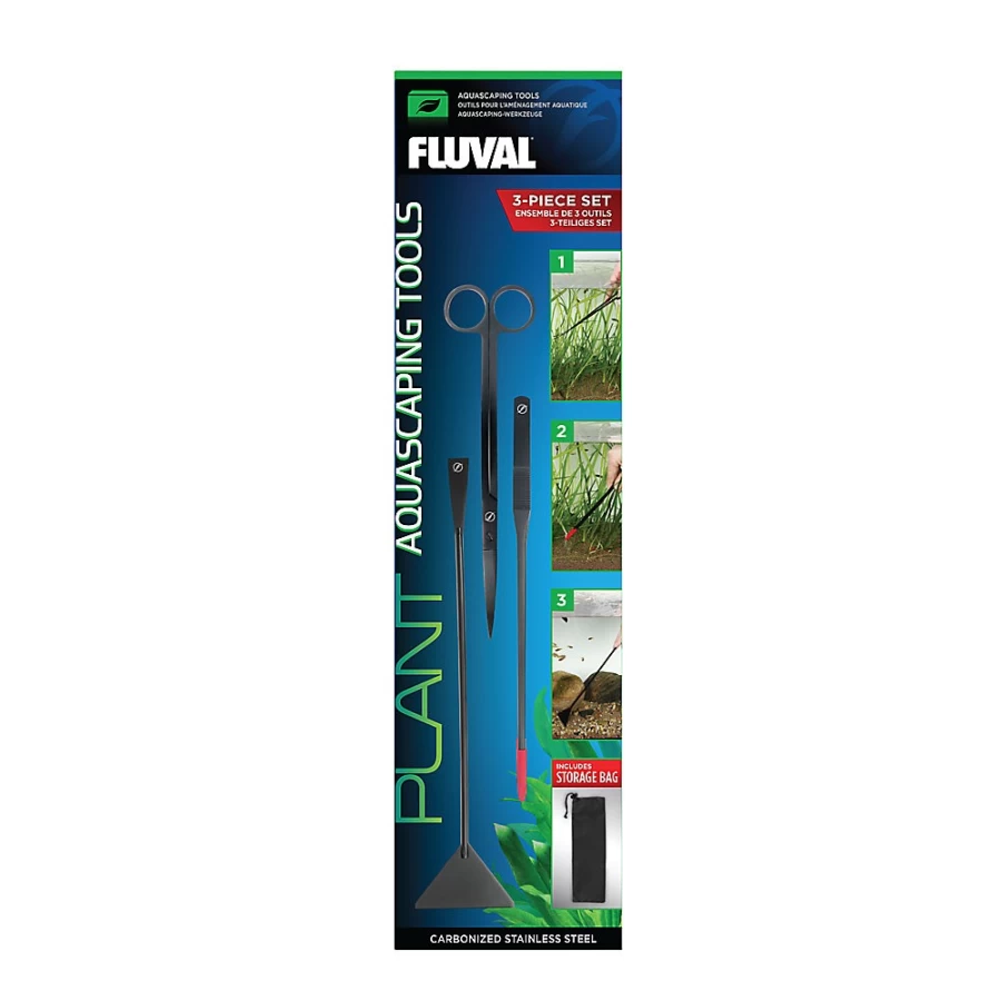 Fluval 3-in-1 Aquarium Plant Tool Kit for Aquatic Plants – PetSmart