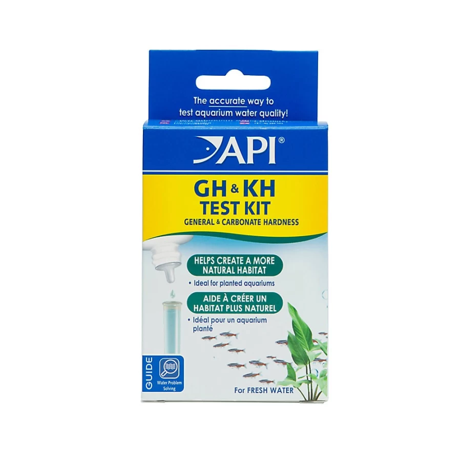 PetSmart API GHKH Freshwater Aquarium Water Test Kit – Accurate Fish Tank Testing for pH, Ammonia, Nitrites, Nitrates