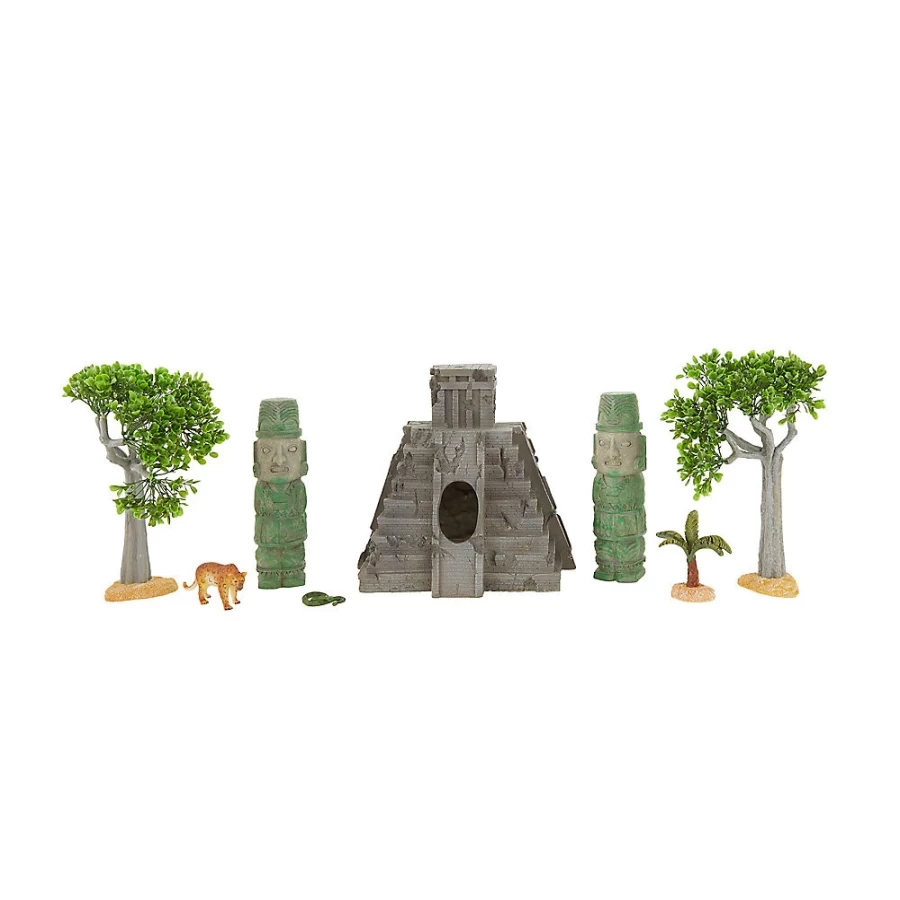 PetSmart Top Fin Ancient Empire Aquarium Decor Pack - Premium Fish Tank Decorations Set