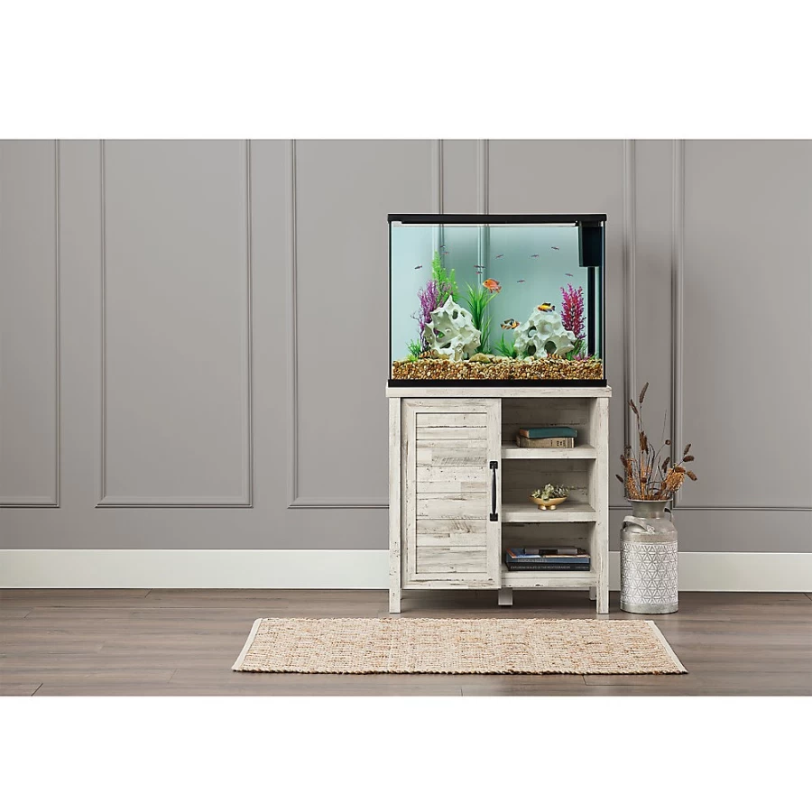 PetSmart Top Fin 20-37 Gallon Aquarium Stand for Fish Tanks – Sturdy & Stylish