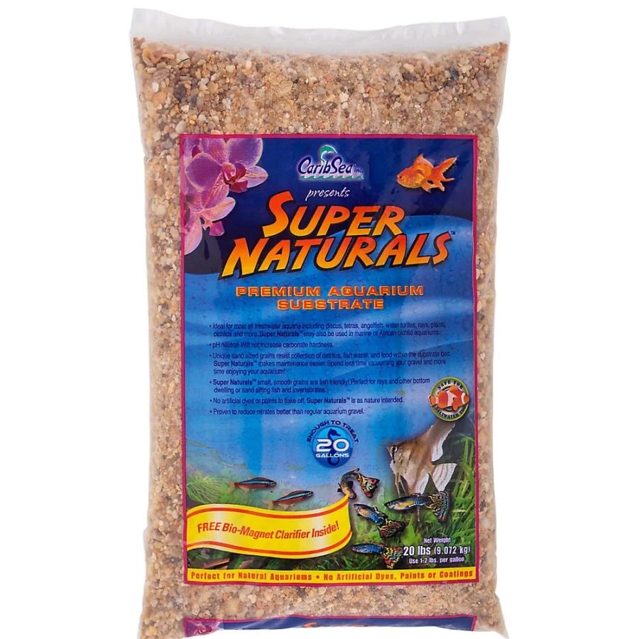 PetSmart CaribSea Super Naturals Aquarium Gravel - Snowy River for Freshwater & Saltwater Tanks