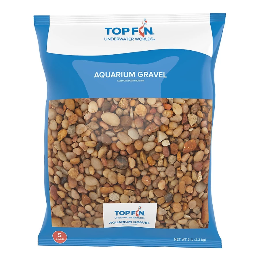 PetSmart Top Fin Premium Aquarium Gravel - Natural Beach Sand for Fish Tanks