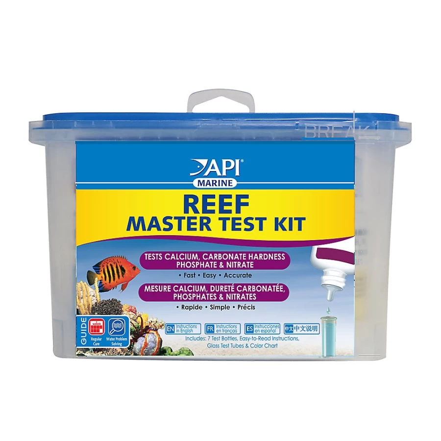 PetSmart API Reef Aquarium Saltwater Test Kit for Marine Tanks