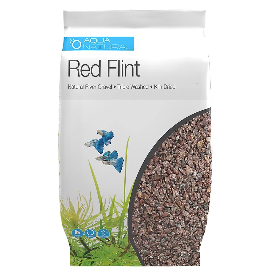 PetSmart Red Flint Aqua Natural Aquarium Gravel for Fish Tanks