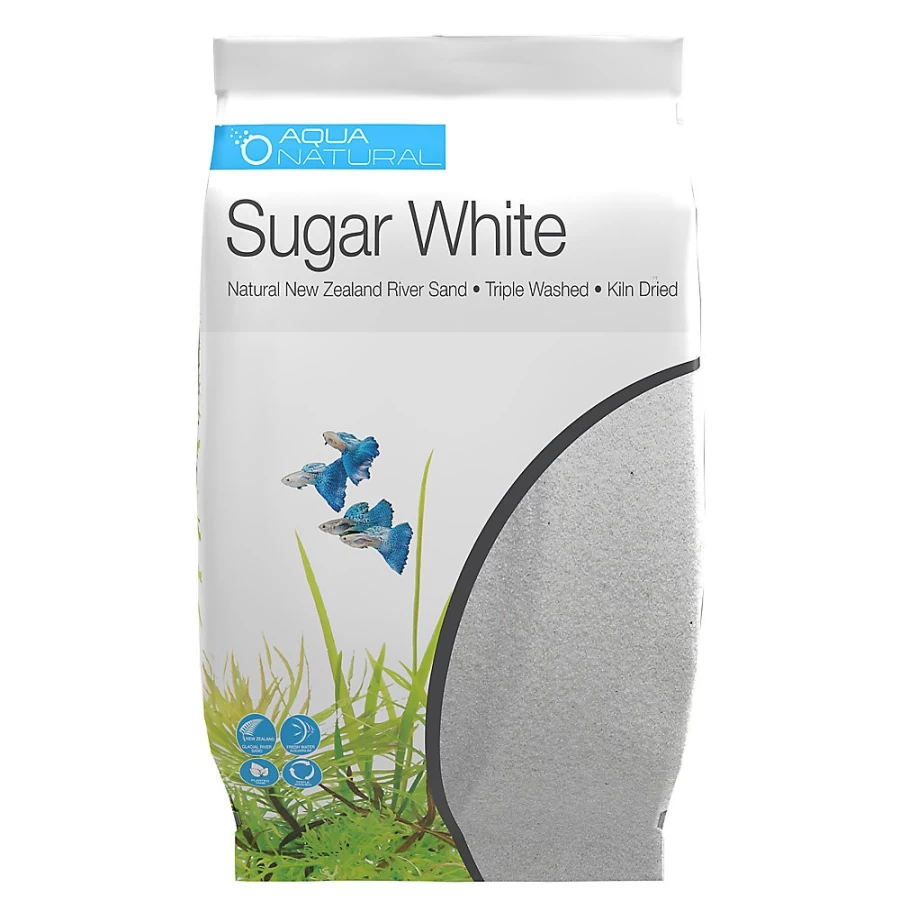 PetSmart White Aqua Natural Aquarium Sand for Freshwater & Saltwater Tanks