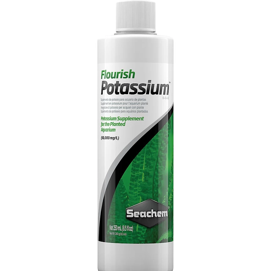 PetSmart Seachem Flourish Potassium - Liquid Plant Fertilizer for Aquariums