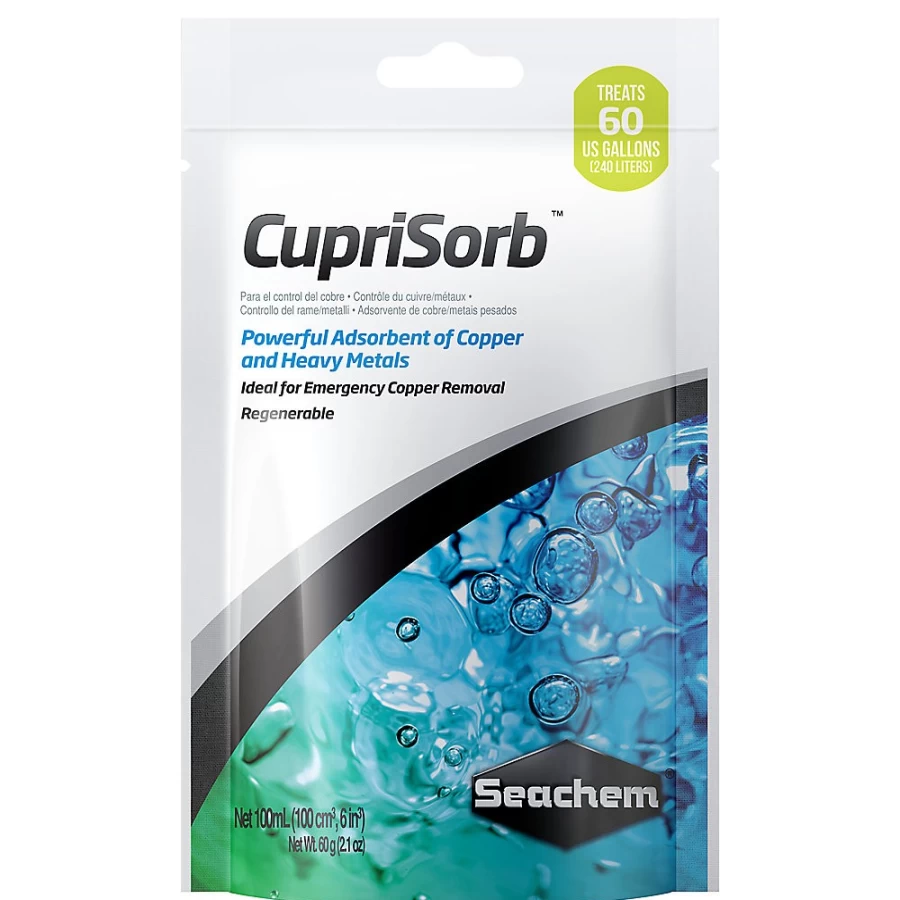 PetSmart Seachem CupriSorb - Effective Copper & Heavy Metal Absorbent for Aquariums