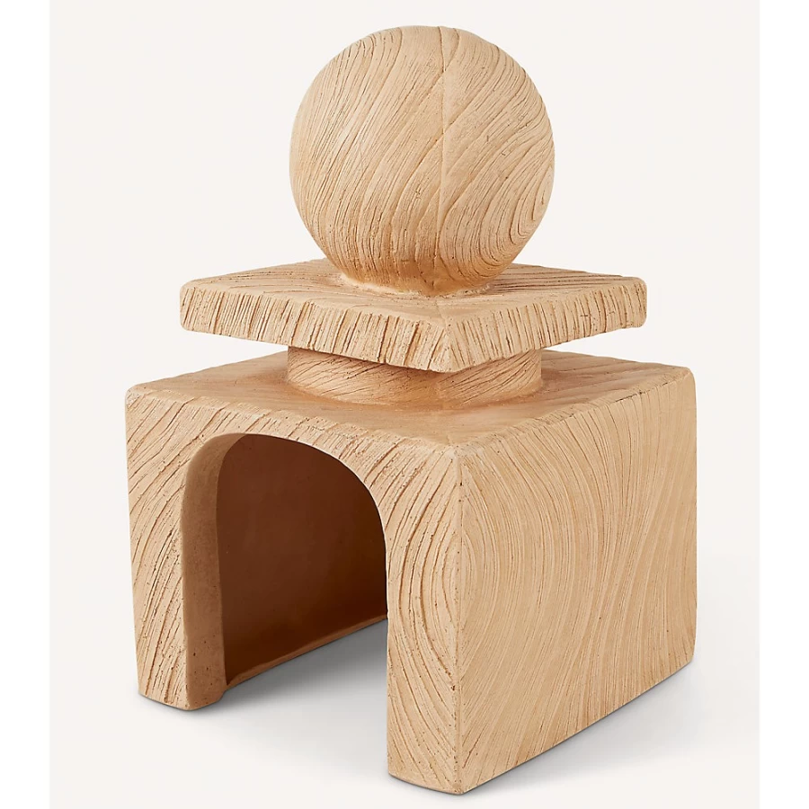 PetSmart NateJeremiah Wooden Reptile Hideout - Natural Aquarium Decoration for Terrariums & Habitats