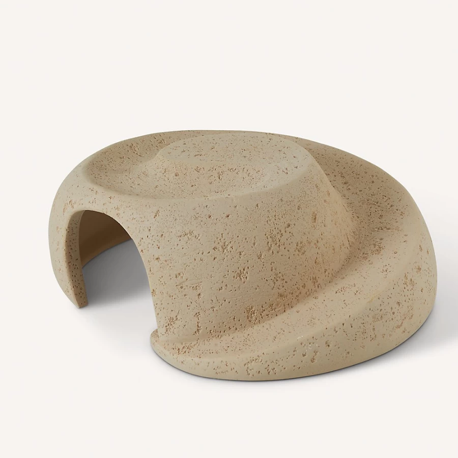 PetSmart NateJeremiah Reptile Hideout - Natural Stone Aquarium Decor for Reptiles & Terrariums