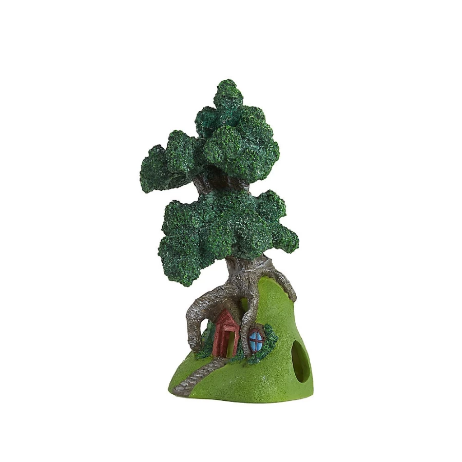 PetSmart Top Fin Fantasy Red Tree House Aquarium Decoration for Fish Tank