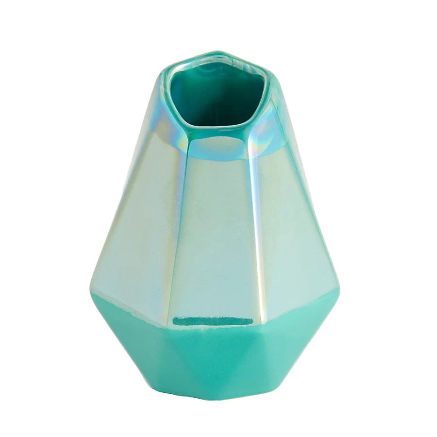 PetSmart Top Fin Futurology Teal Gem Planter Fish Tank Decoration for Aquariums