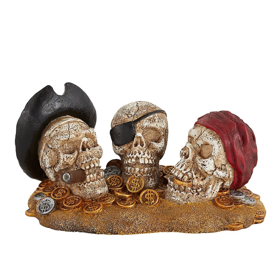 PetSmart Top Fin Pirate Ship Bubbler Aquarium Decoration with Air Pump for Fish Tank Bubbles