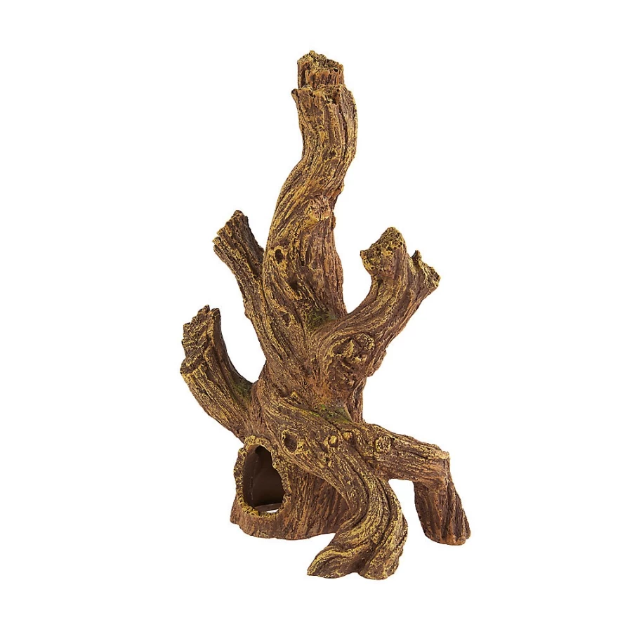 PetSmart Top Fin Artificial Brown Tree Decoration for Aquarium Fish Tank