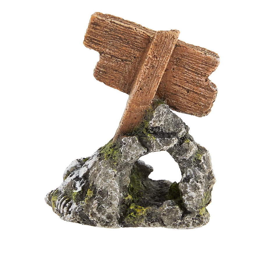 PetSmart Top Fin Dead Men Tell No Tails Pirate-Themed Aquarium Decoration for Fish Tanks