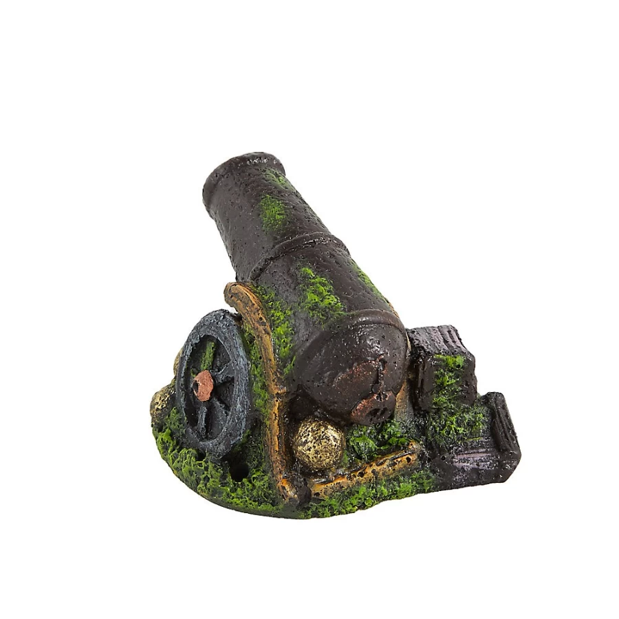 PetSmart Top Fin Cannon Decorative Aquarium Ornament for Fish Tanks