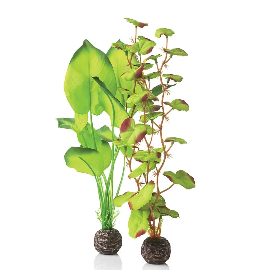 PetSmart biOrb Artificial Aquarium Silk Plants - Set of 14 Realistic Decorations for Fish Tanks