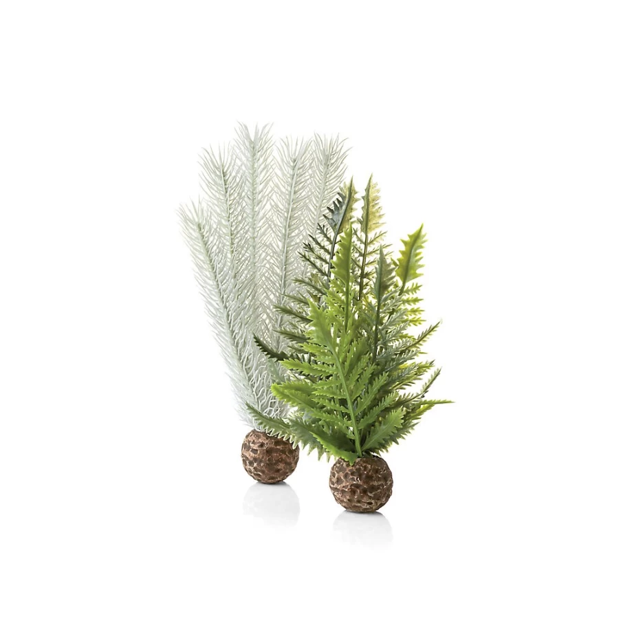 PetSmart biOrb Artificial Aquarium Plants - Thistle Fern Set of 10 for Fish Tank Decor
