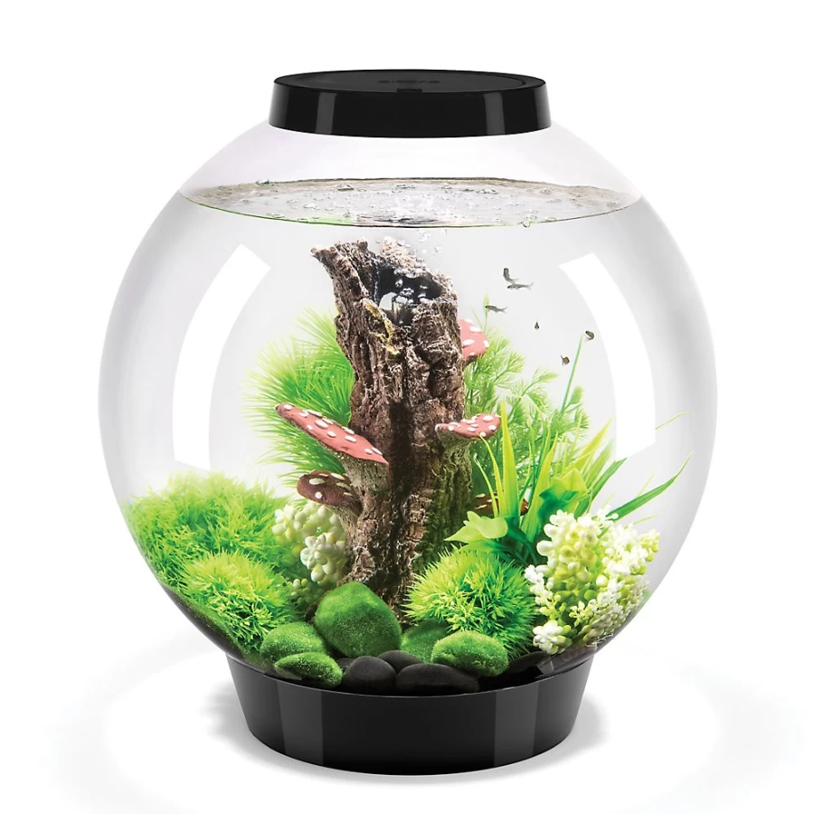 PetSmart biOrb CLASSIC 30 LED Aquarium Kit - 8 Gallon Round Fish Tank with Filtration System