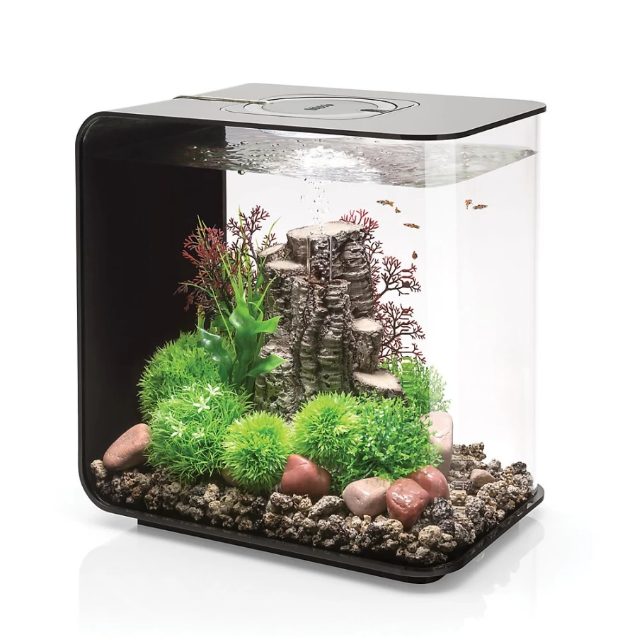 PetSmart biOrb FLOW 30 LED Aquarium Kit - 8 Gallon Modern Fish Tank with Energy-Efficient Lighting