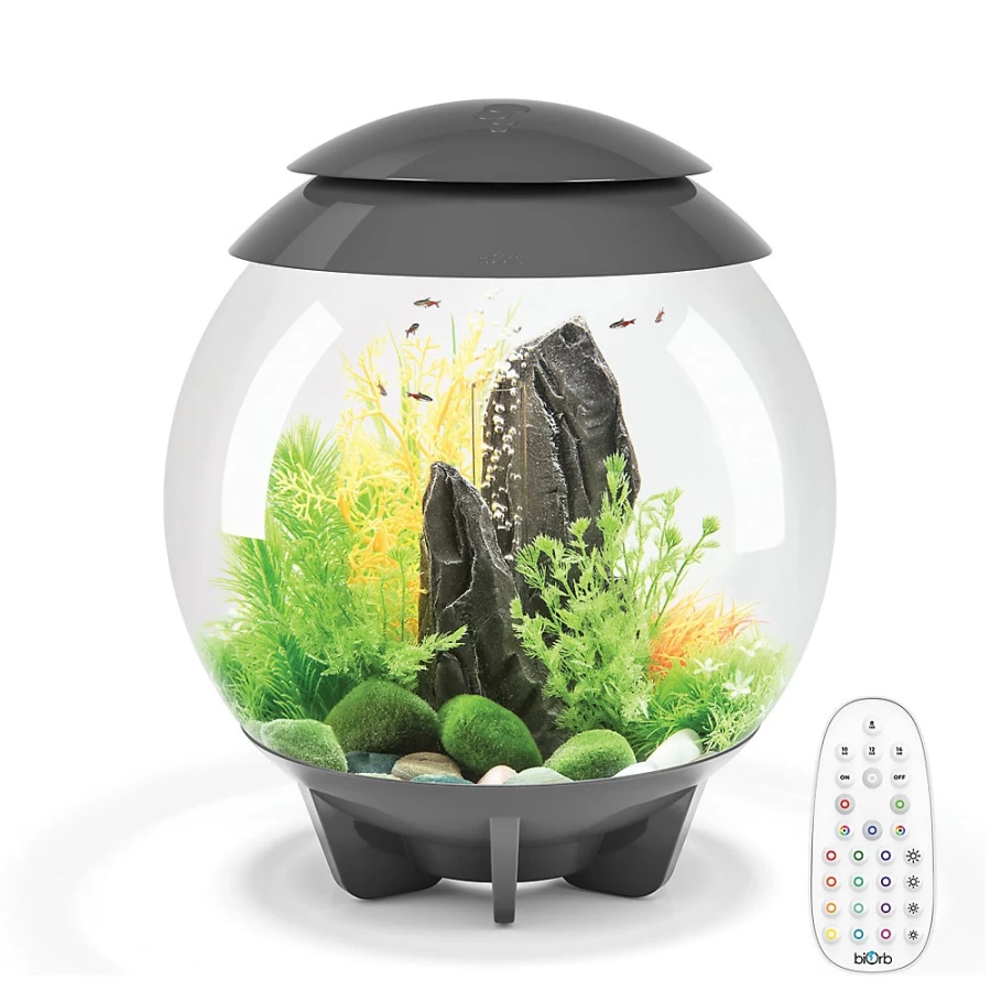 PetSmart biOrb HALO 30 LED Aquarium - 8 Gallon Modern Fish Tank with Multi-Color Lighting