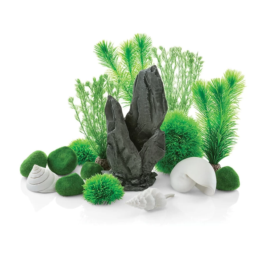 PetSmart biOrb Stone Garden Aquarium Decor Set - Artificial Rock Ornaments for Fish Tanks